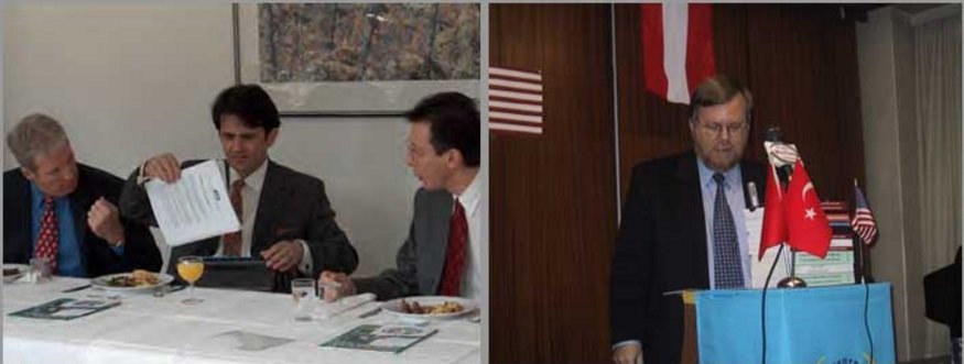 ABD KONSOLOSU CHARLES WALSH, ERCÜMENT KILIÇ VE TC’NİN ALMANYA BASKONSOLOSU ALİ RIZA ÇOLAK ABD AVUSTURYA KONSOLOSU DANIEL WEYGRANDT