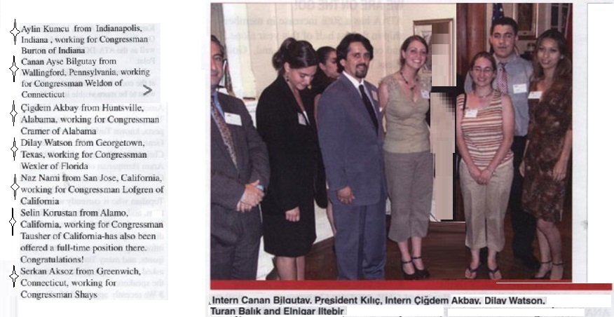 AMERİKAN KONGRESİ’NİN İLK TÜRK STAJYERLERİ