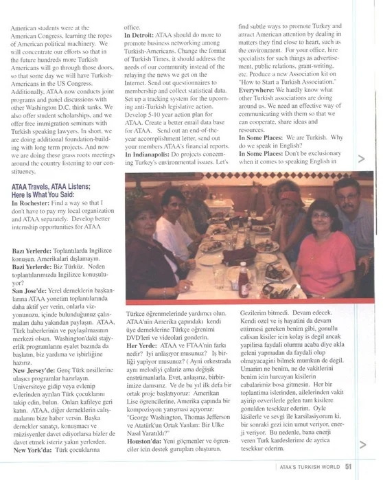 ATAA İçin Yeni Başlangıçlar – Yeni Başkan 6