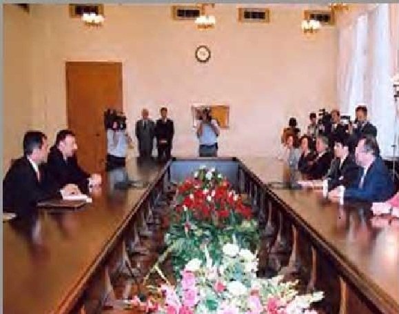 AZERBAYCAN CUMHURBAŞKANI İLHAM ALİYEV İLE GÖRÜŞMEM