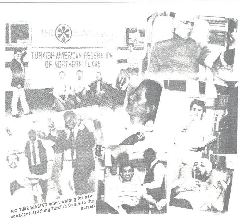 DALLAS TEXAS’TA KAN BAĞIŞLAMA KAMPANYALARI..