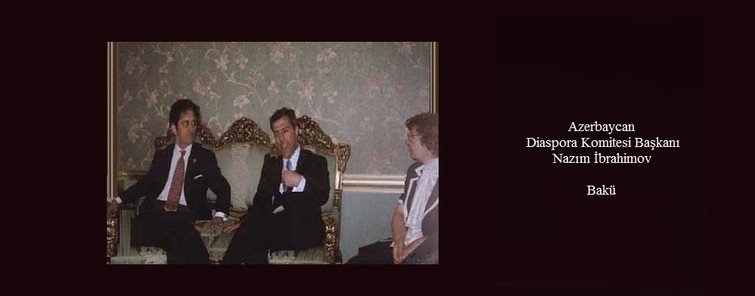 DİASPORA BAKANI İBRAHIMOV İLE BAKÜ’DEKİ DİASPORA BAKANLIĞINDA