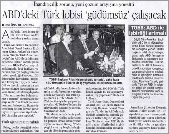 KONFERANS METNİ, ANKARA HILTON OTELI