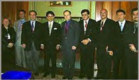 Orhan Ketene’nin ABD Dışişleri Bakanı Yardımcısı Eric Edelman ile tanıştırılması.