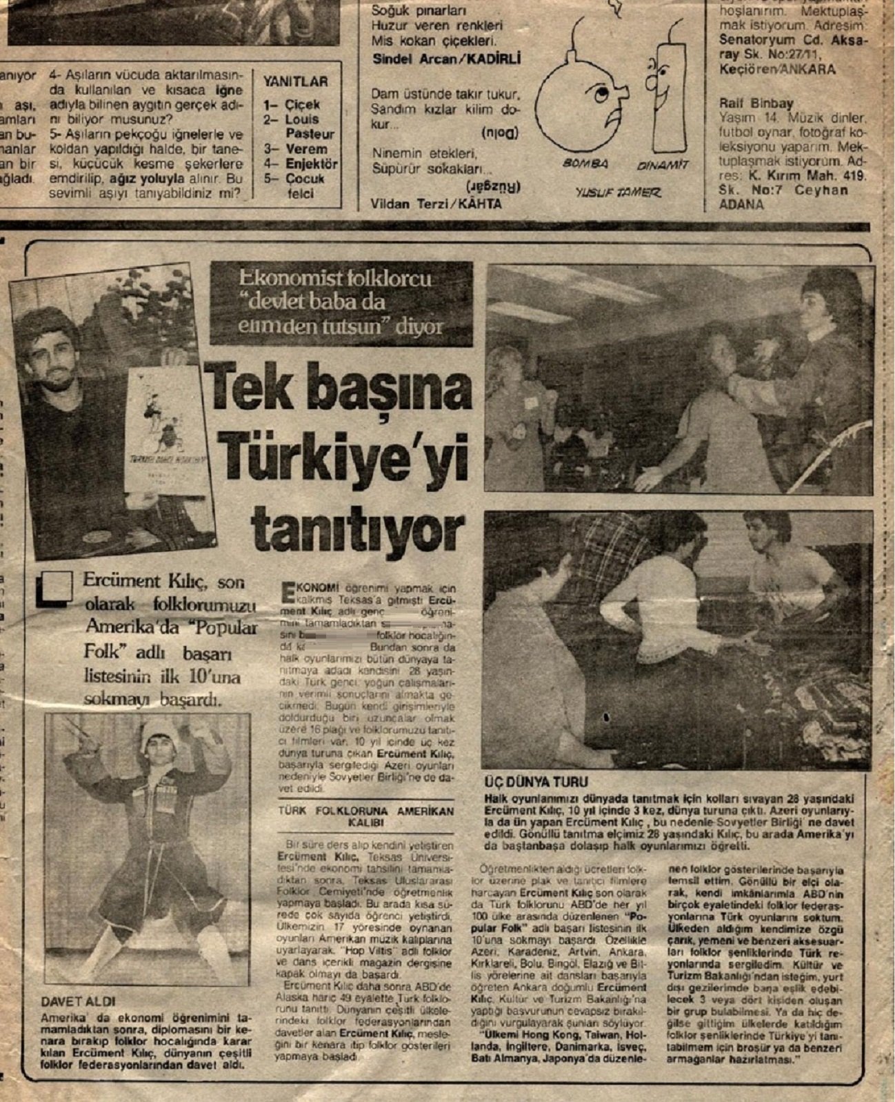 Tek Başına Türkiye’yi Tanıtıyor, 1985